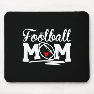 Football Mum Leopard Football Love Football Player Mouse Mat
