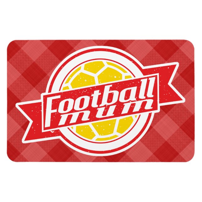 Football Mum Magnet (Horizontal)