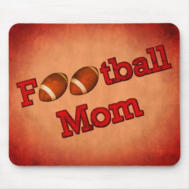 Football Mum  Mouse Mat (Front)