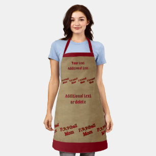 Football Mum Personalised Apron
