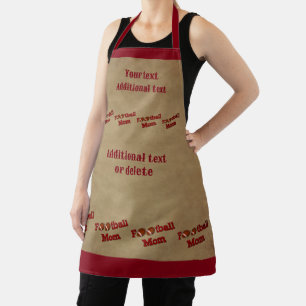 Football Mum Personalised Apron