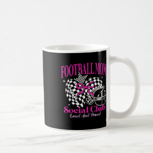 Football Mum Social Club American Football Helmet Coffee Mug