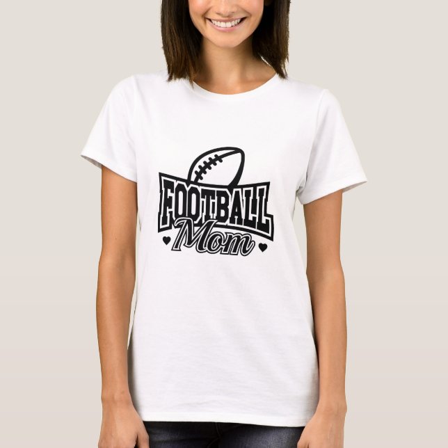 Football Mum T-Shirt (Front)