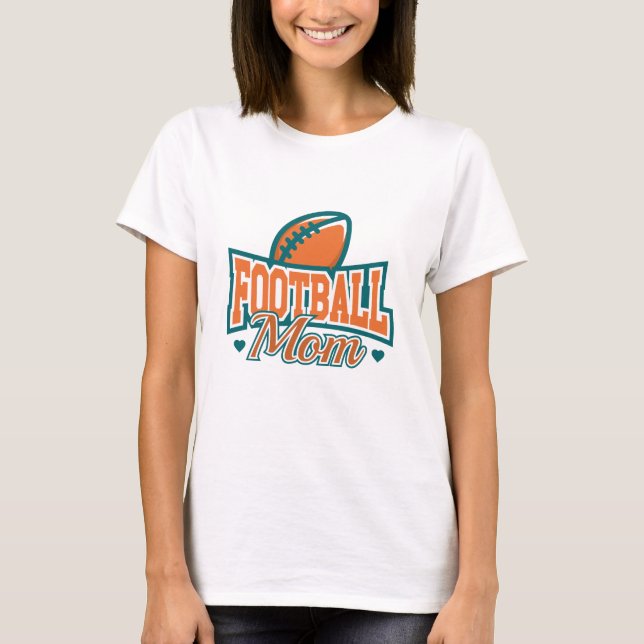 Football Mum T-Shirt (Front)