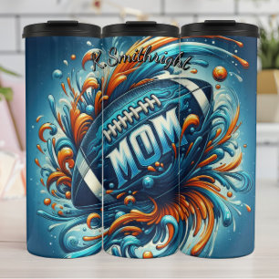 Football Mum Thermal Tumbler
