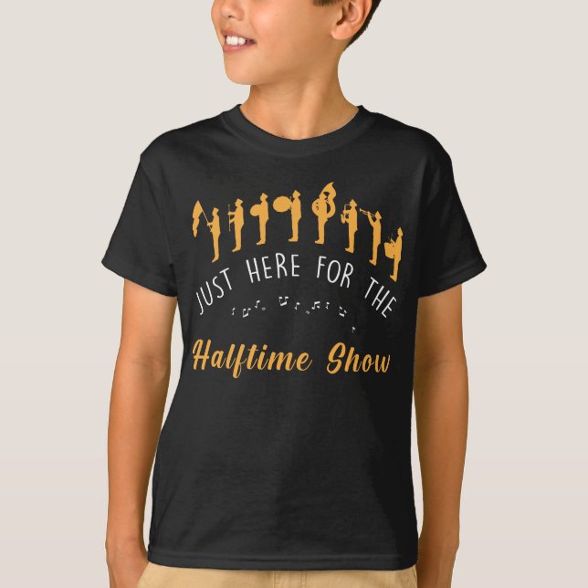 Football Music Halftime Show Marchig Band Lover T-Shirt (Front)