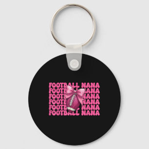Football Nana American Football Grandma Coquette B Key Ring