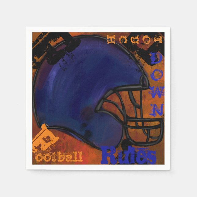 FOOTBALL NAPKIN (Front)
