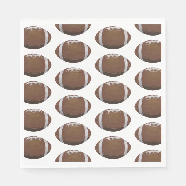 "Football"  Napkin (Front)