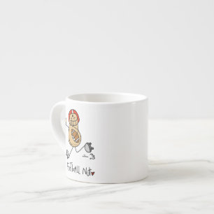 Football Nut T-shirts and Gifts Espresso Cup
