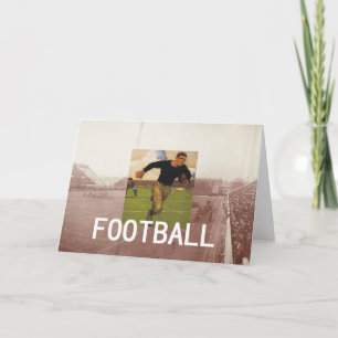 Football Old School Card