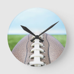 Football on Grass 2 Round Clock