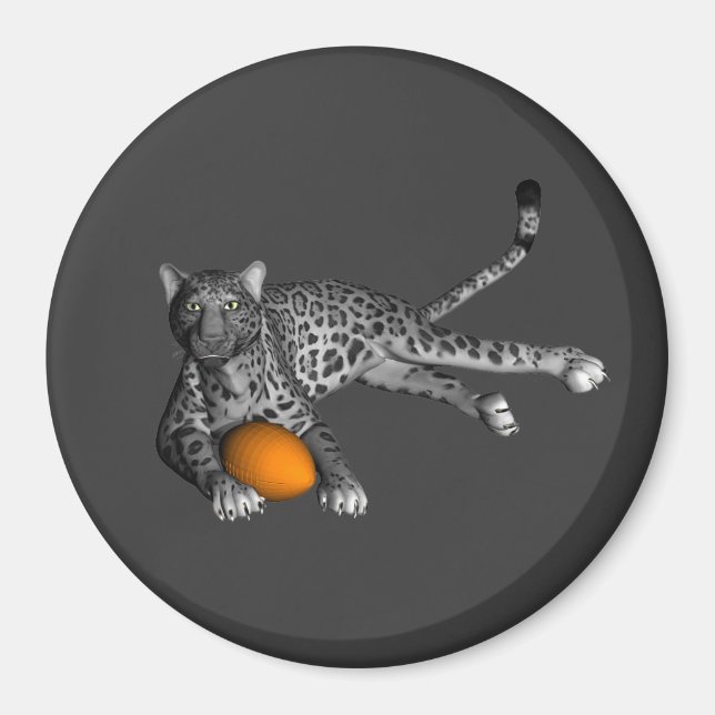 Football Panther Magnet (Front)