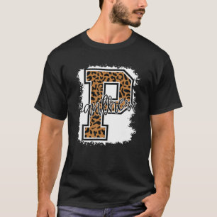 Football Panther School Sports Fan Team Spirit T-Shirt