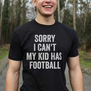 Football Parent Football Mum Dad Funny T-Shirt