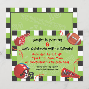 Football Party Invitation