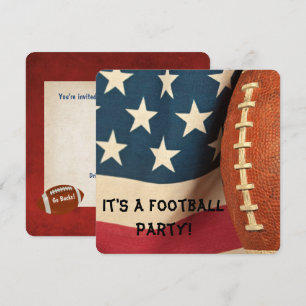 Football Party Invite