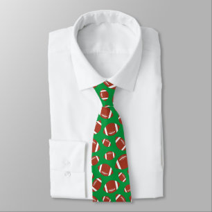 Football Pattern Tie