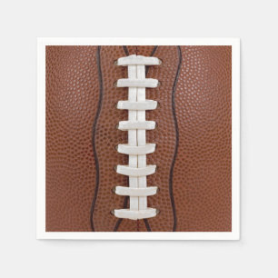 Football Photo Design Party Big Game Napkin