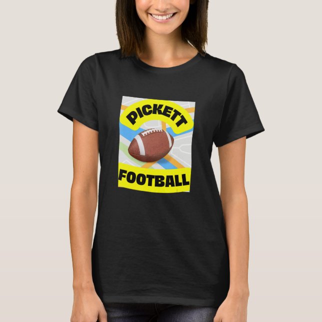 Football Pickett Football Lets Go T-Shirt (Front)