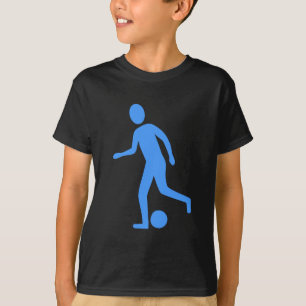 Football Player - Baby Blue T-Shirt