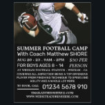 Football Player, Football Camp Advertising Flyer<br><div class="desc">Football Player,  Football Camp Advertising Flyers By The Business Card Store.</div>