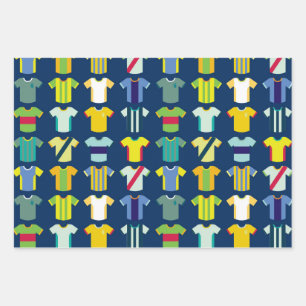 Football Player Football Is My Sanctuary Wrapping Paper Sheet