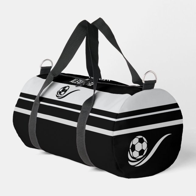 Football Player, Football Team, Birthday Gift Duffle Bag (Left Corner)