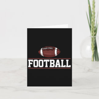 Football Player Gift  Card