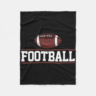 Football Player Gift Fleece Blanket