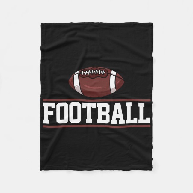 Football Player Gift  Fleece Blanket (Front)