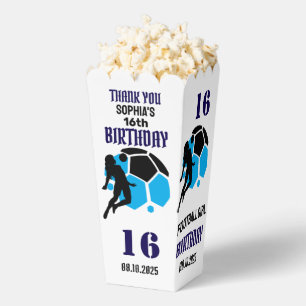 Football Player Girl, Football Girl Team Favor Box