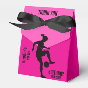 Football Player Girl, Football Girl Team Favour Box