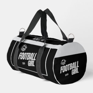 Football Player Girl, Team, Gift Duffle Bag