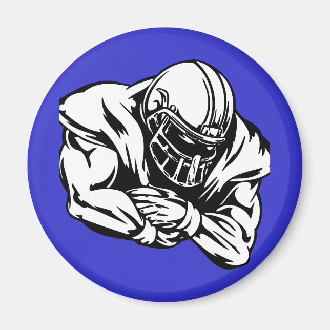 Football Player Magnet (Front)