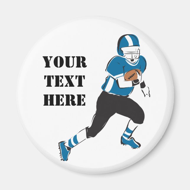 Football Player Magnet (Front)
