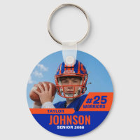 Football Player Senior Night Custom Photo Sports
