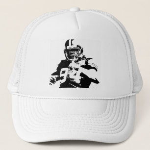 Football Player Trucker Hat 