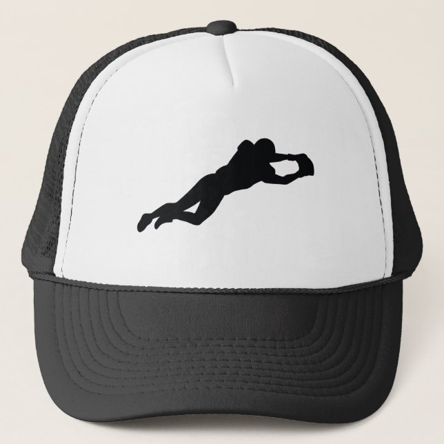 Football Player Trucker Hat (Front)