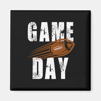 Football Player Vintage Tee Magnet
