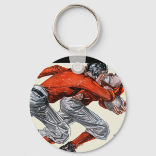 Football Players Key Ring