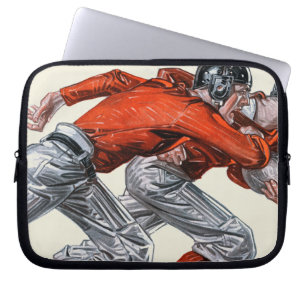 Football Players Laptop Sleeve