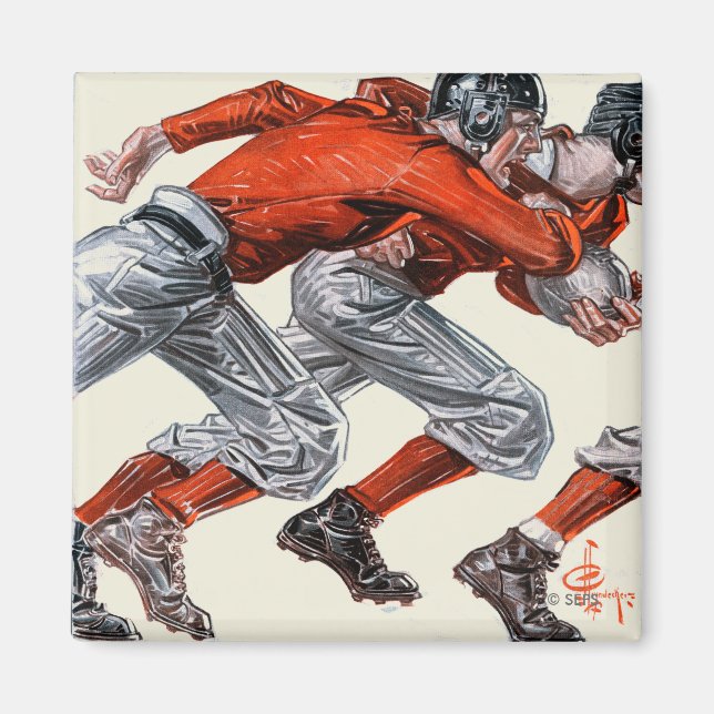 Football Players Magnet (Front)