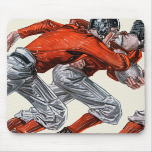 Football Players Mouse Mat