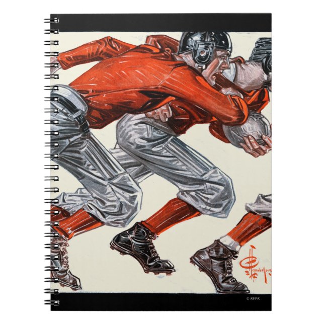 Football Players Notebook (Front)