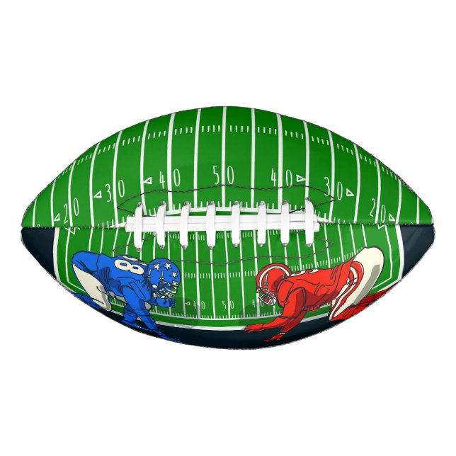 Football Players on Field American Football (Front)