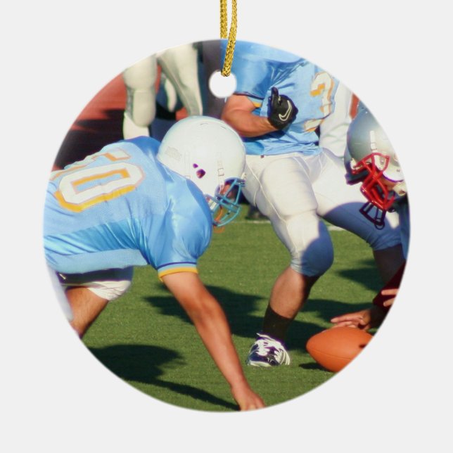 Football players ornament (Front)