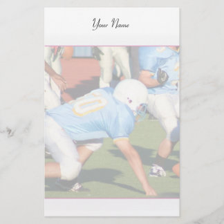 Football players stationary stationery