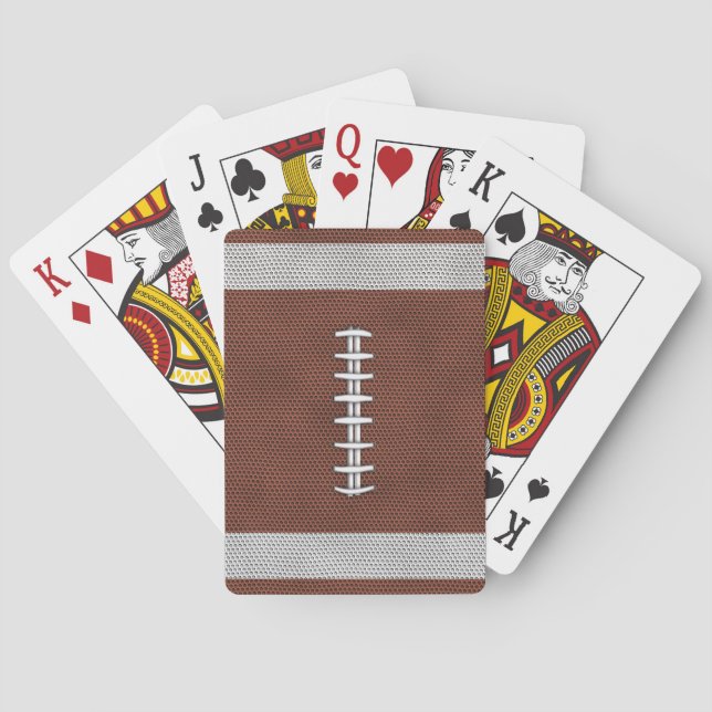 Football Playing Cards (Back)