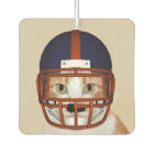 Football playing kitty cat